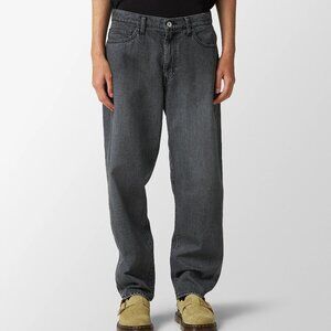 Neighborhood Baggy Silhouette Denim Pants Black